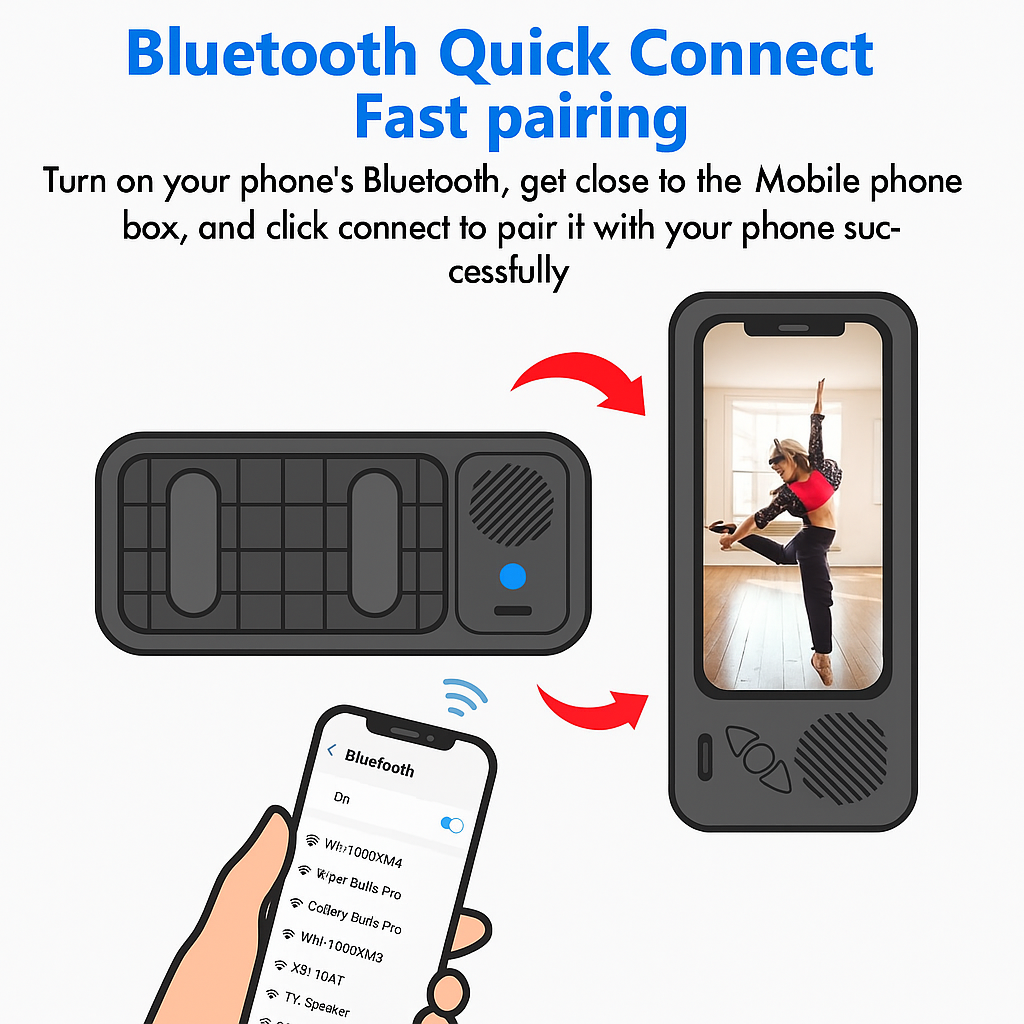 Tonoko© WaterProof Speaker Phone Stand™