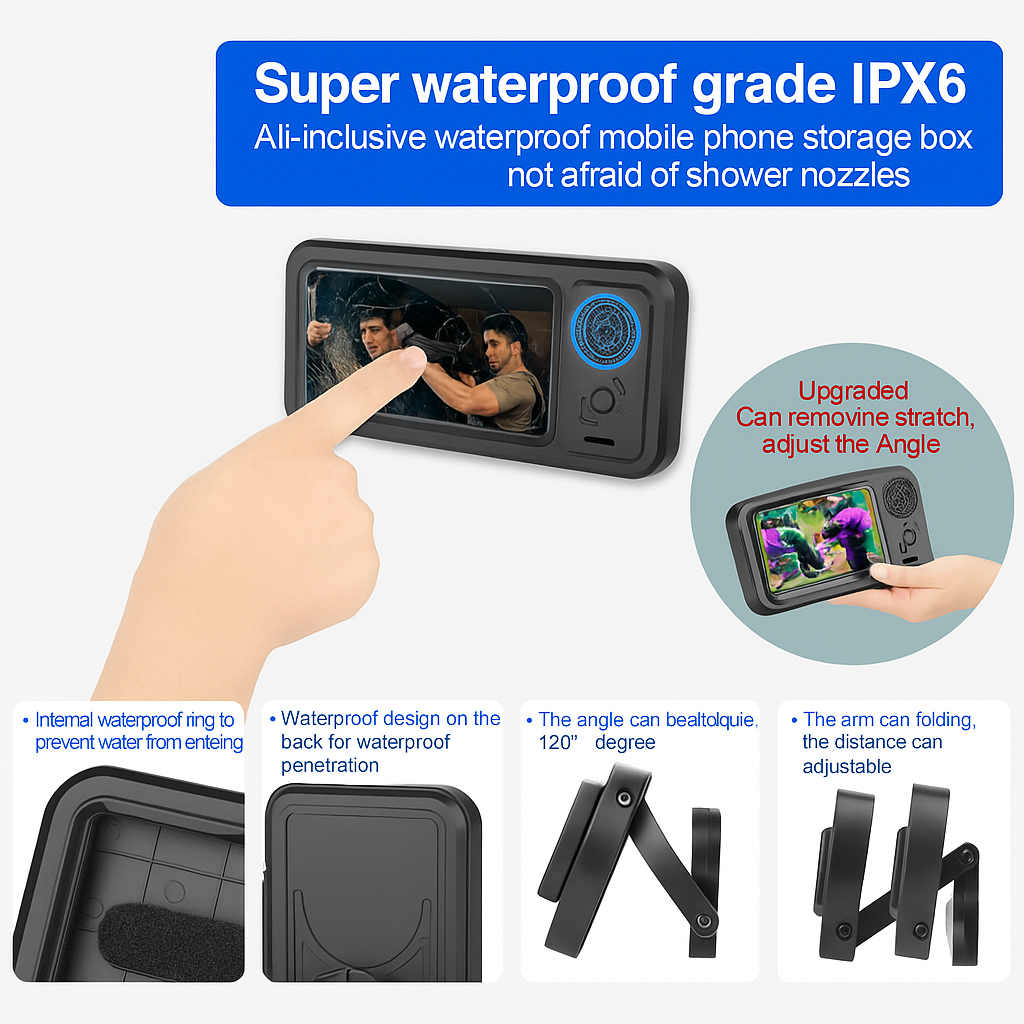 Tonoko© WaterProof Speaker Phone Stand™